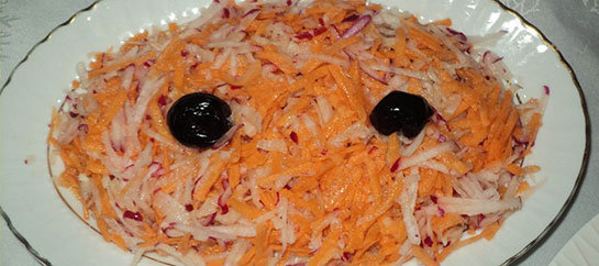 Havuç Turp Salatası Tarifi ve Malzemeleri